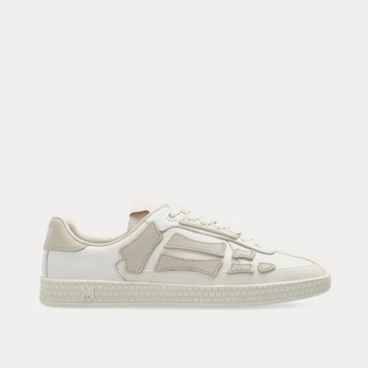 AMIRI Baskets basses Pacific Bones blanches/taupes
