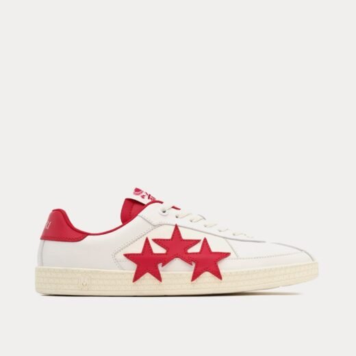 AMIRI Baskets basses Pacific White / Varsity Red