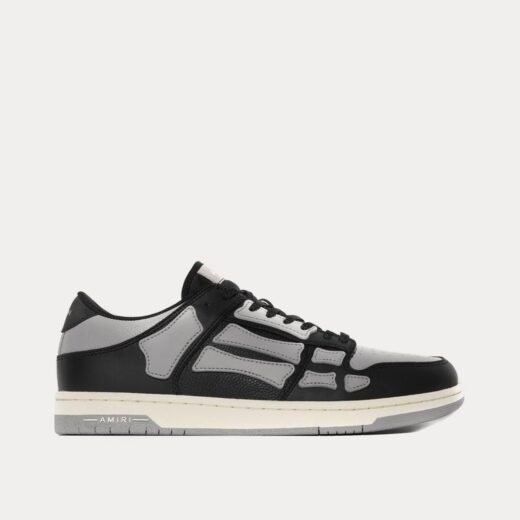 AMIRI Baskets basses Skel Top noires/grises
