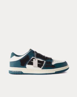 Baskets basses Skel-Top bleu marine/blanc