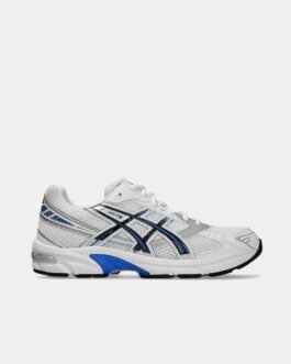 AsicsGel-1130 White / Tuna Blue Low Top Sneakers