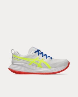 Gel-Nimbus 27 'Asics Track Club' White / Safety Yellow Running Shoes