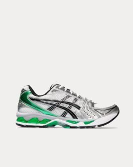 AsicsGel-Kayano 14 White / Malachite Green Low Top Sneakers