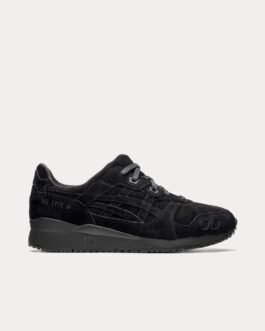 AsicsGel-Lyte III OG Black / Black Low Top Sneakers