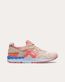 AsicsGel-Lyte V 'Spring in Japan' Cream / Salmon Low Top Sneakers