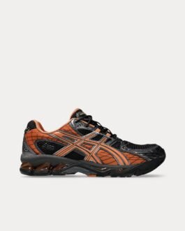 AsicsGel-Nimbus 10.1 Black / Rust Orange Low Top Sneakers