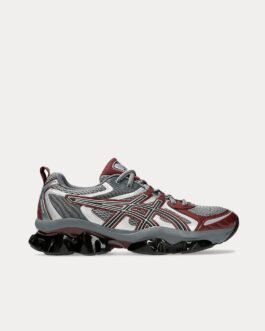 Gel-Quantum Kinetic Sheet Rock / Dark Cherry Low Top Sneakers