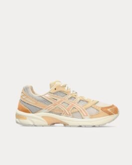 AsicsGel-1130 Smoke Grey / Honey Beige Low Top Sneakers