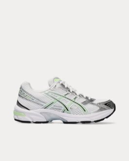 AsicsGel-1130 White / Jade Low Top Sneakers