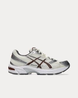 AsicsGel-1130 Cream / Reddish Brown Low Top Sneakers