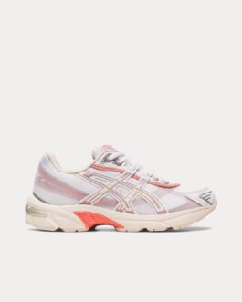AsicsGel-1130 RE White / Oatmeal / Coral Low Top Sneakers