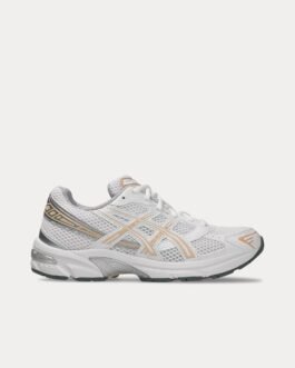 AsicsGel-1130 White / Bisque Low Top Sneakers