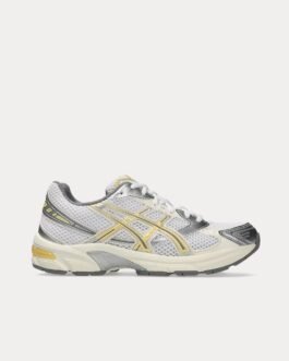 AsicsGel-1130 White / Faded Yellow Low Top Sneakers