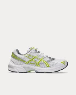AsicsGel-1130 White / Green Apple Low Top Sneakers