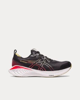 AsicsGel-Cumulus 25 Black / Electric Red Running Shoes