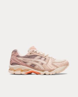 AsicsGEL-KAYANO 14 White Peach / Cream Low Top Sneakers