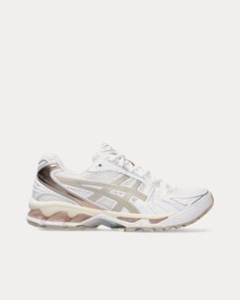 AsicsGel-Kayano 14 White / Simply Taupe Low Top Sneakers