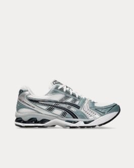 AsicsGel-Kayano 14 White / Fjord Grey Low Top Sneakers