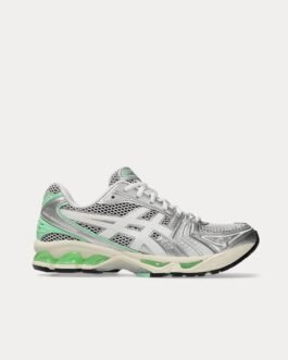 AsicsGel-Kayano 14 White / Menthol Low Top Sneakers