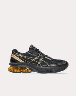 AsicsGel-Kinetic Fluent Black / Black / Orange Low Top Sneakers