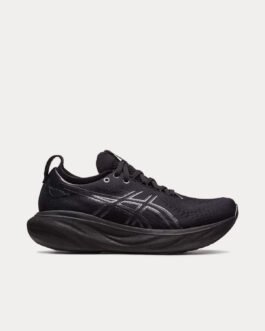 AsicsGel-Nimbus 25 Black / Black Running Shoes