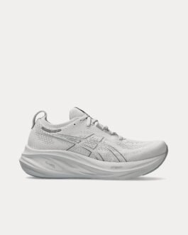AsicsGel-Nimbus 26 Concrete / Pure Silver Running Shoes