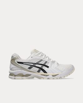 AsicsGel-Kayano 14 White / Black Low Top Sneakers