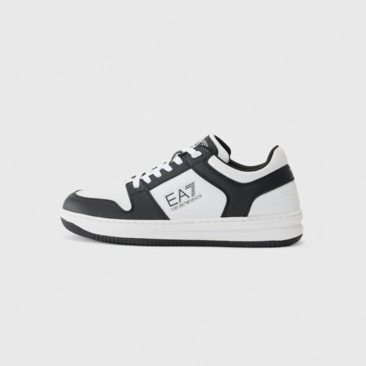 EA7 Emporio Armani UNISEX - Baskets basses - black white - black white