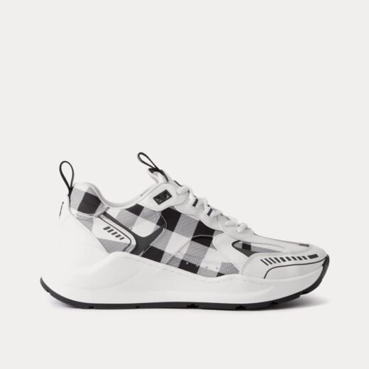 Burberry Baskets basses à carreaux