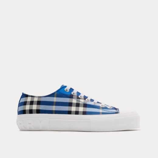 Burberry Baskets basses en nylon à carreaux Hyacinth