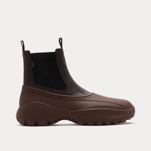 Burberry Bottes jet en cuir Scoot