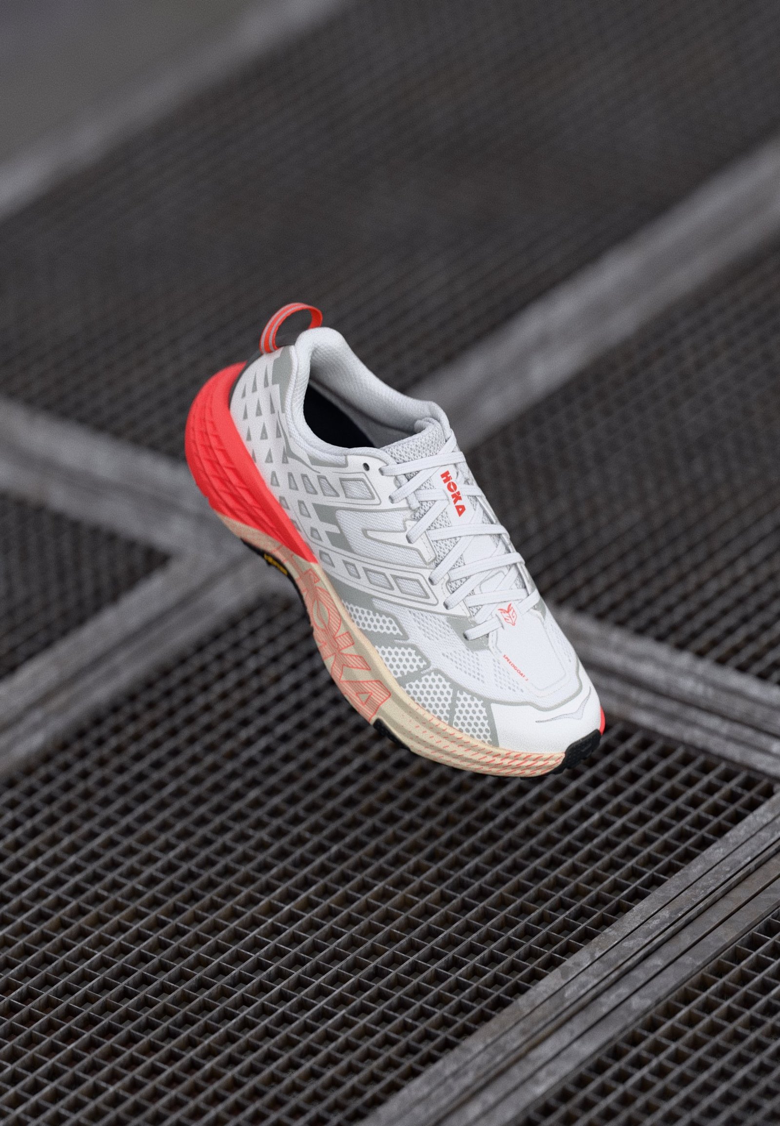 SPEEDGOAT 2 UNISEX - Baskets basses - white/tomato