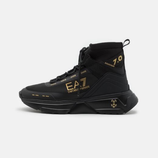 EA7 Emporio Armani 7.0 MAN UNISEX - Baskets montantes - black/gold