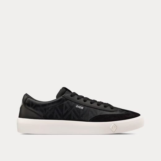 Dior Baskets basses B101 Black CD Diamond en toile