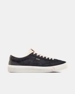 Baskets basses Dior B101 en cuir de veau nubuck noir