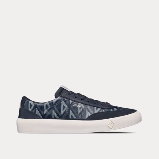 Dior Baskets basses B101 CD Diamond bleu marine en toile