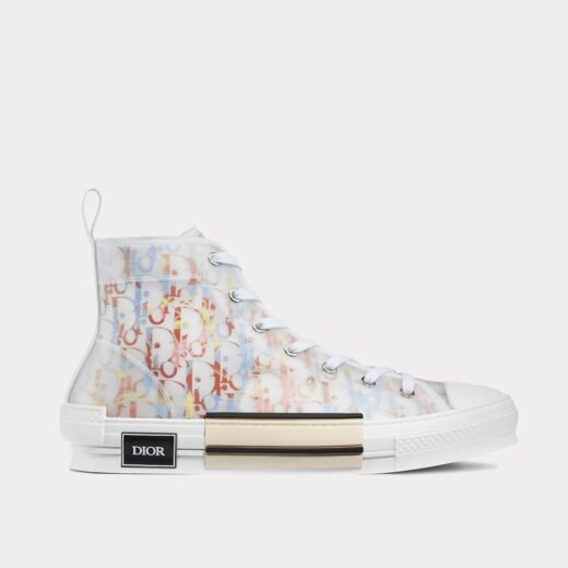Dior Baskets montantes B23 en toile Dior Oblique multicolore – 35