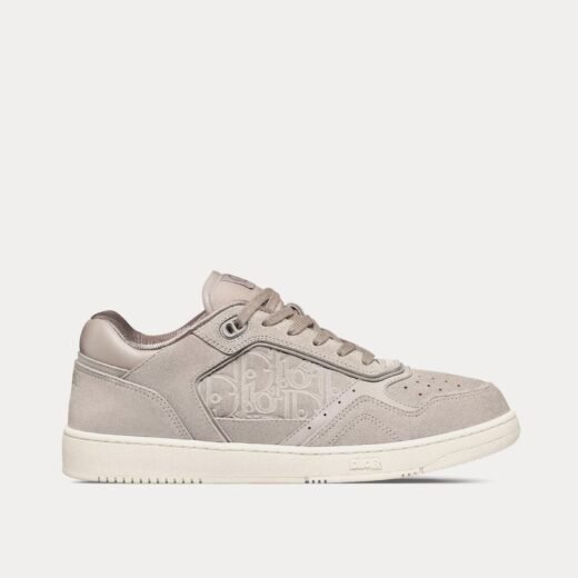 Dior Baskets basses Gravity B27 en daim kaki gris/gris