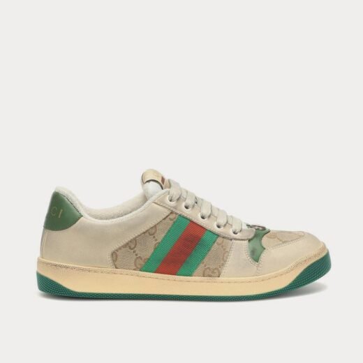 Gucci Baskets basses Screener en cuir New Sa – 35