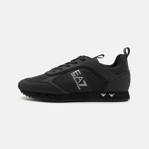 EA7 Emporio Armani UNISEX - Baskets basses - triple black/silver
