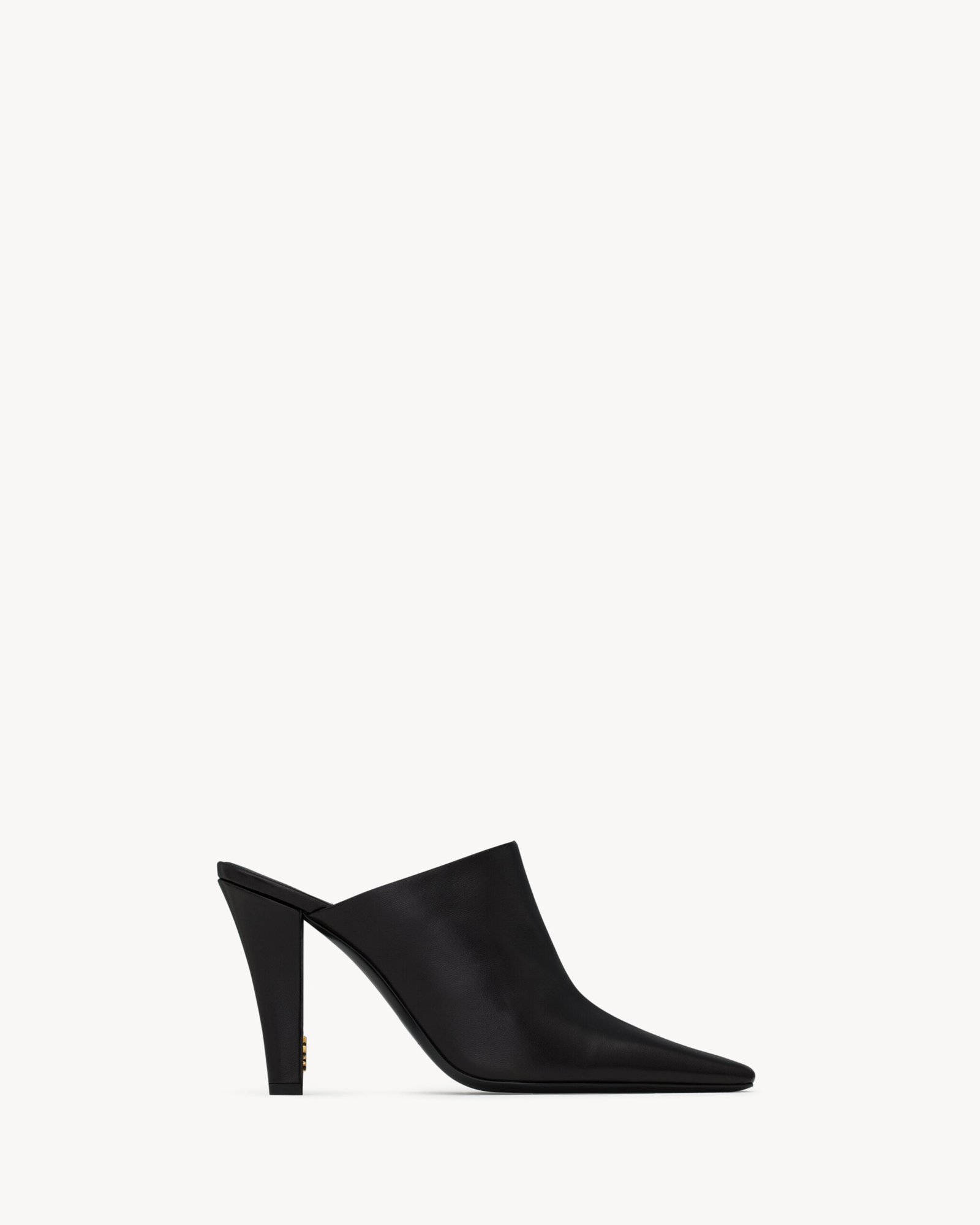 Saint Laurent JILL mules en cuir lisse
