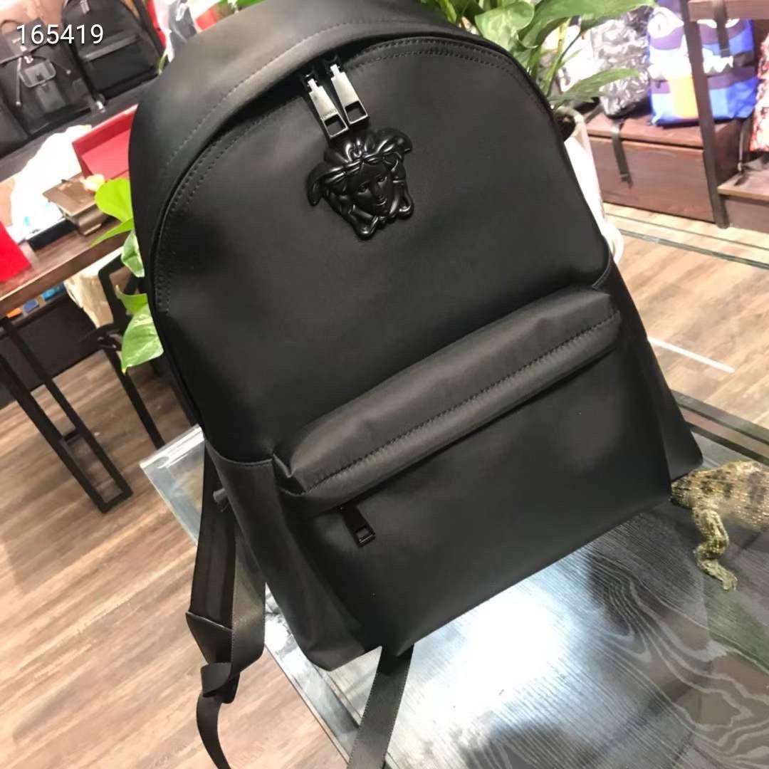 VERSACE || Sac à dos Medusa Palazzo en cuir