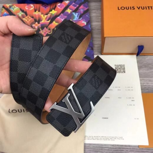 Louis Vuitton boucle – Noir/gris / brun
