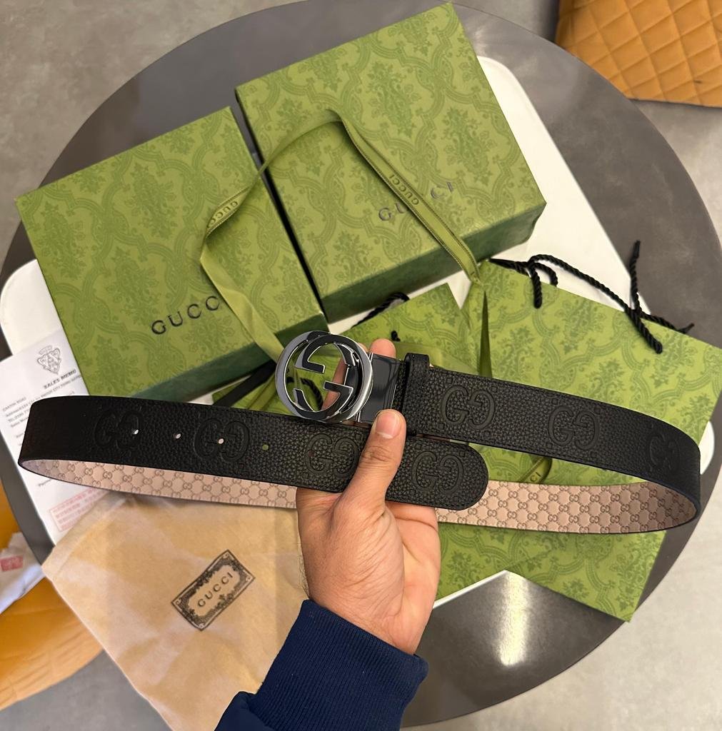 CEINTURE SUPREME EN TOILE ET CUIR POUR HOMME