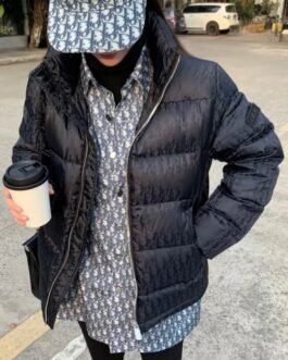 Doudoune Dior Monogram noire – Édition premium