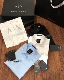 ARM*NI EXCH*NGE || Chemise de luxe pour enfant avec logo A/X Milan