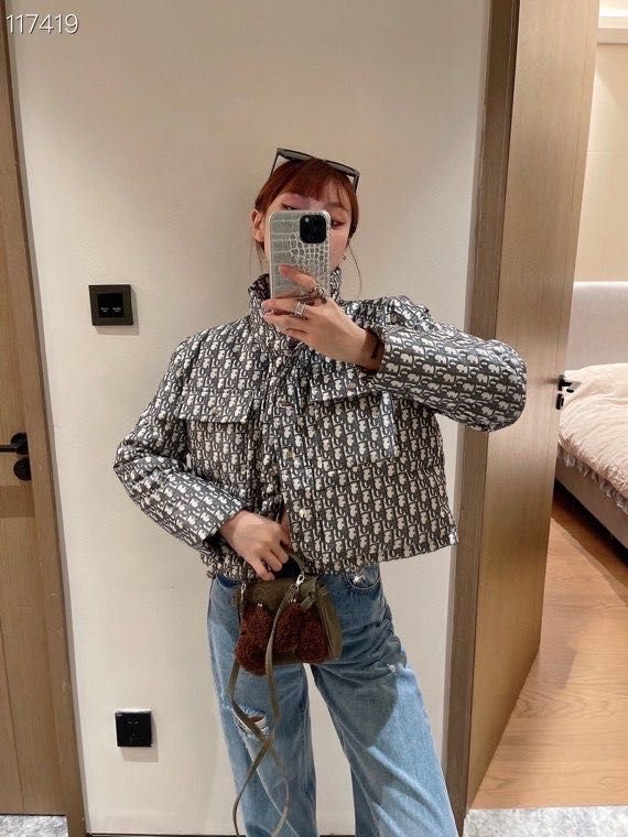 CHRISTIAN DIOR || Doudoune de luxe Diorissimo Oblique pour femme