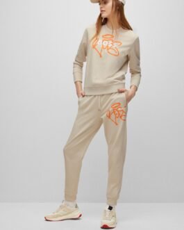 Survêtement haut de gamme avec imprimé graffiti pour femme