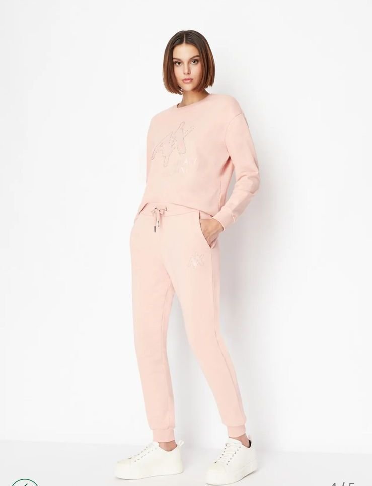 ARM*NI EXCH*NGE || Survêtement A/X à revers et logo emblématique pour femme