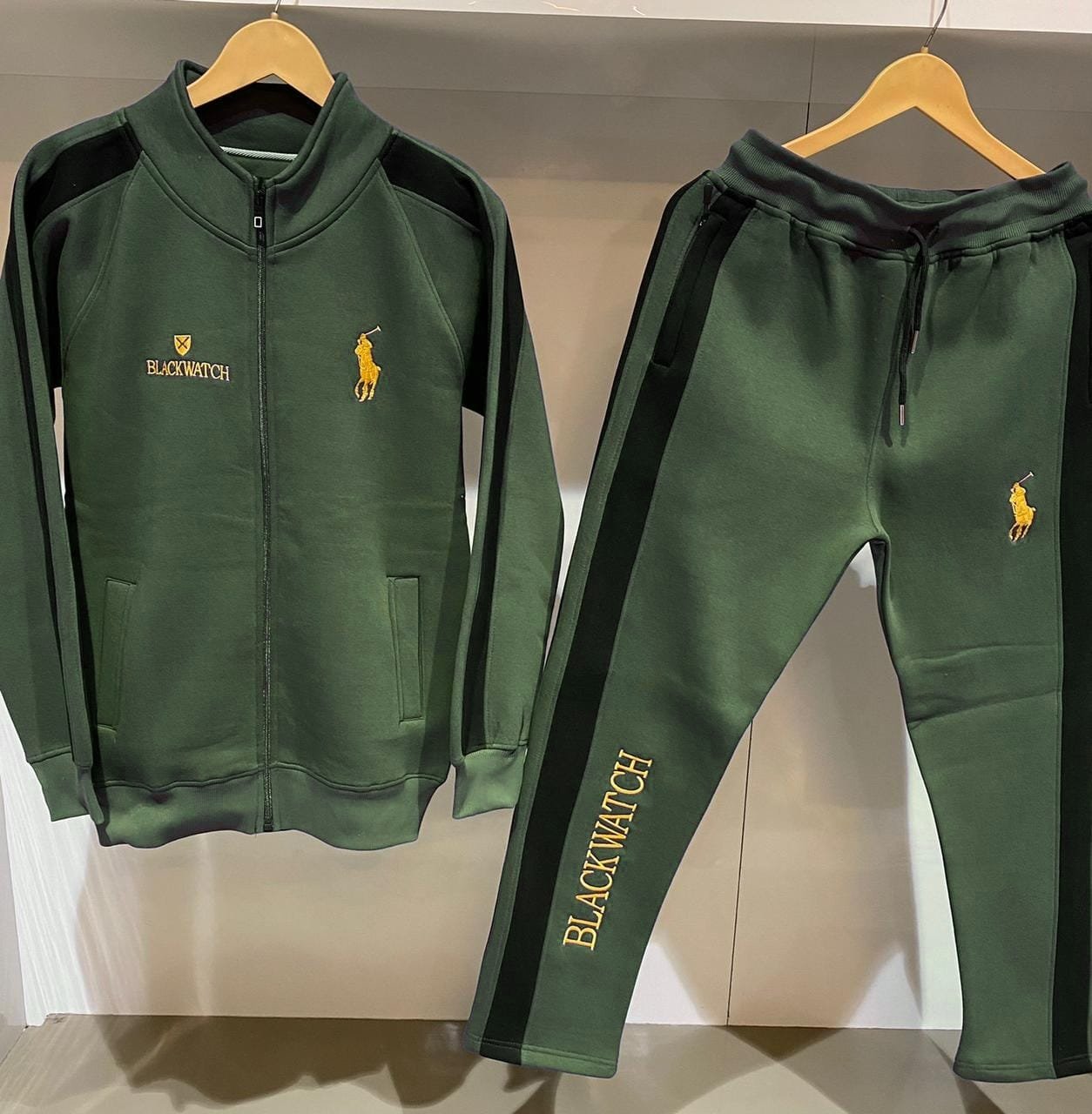 BLACKWATCH || SURVÊTEMENT À FERMETURE ÉCLAIR DE QUALITÉ SUPÉRIEURE POUR HOMME